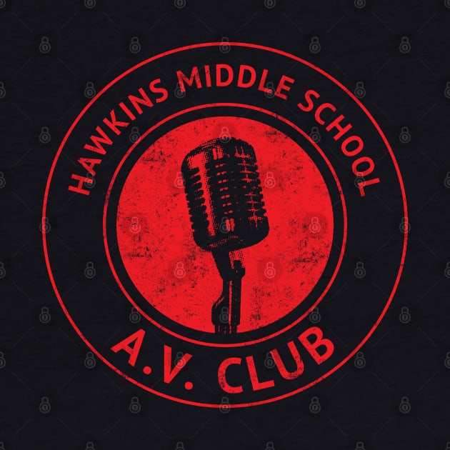 Hawkins Middle School A.V. Club by creativecurly